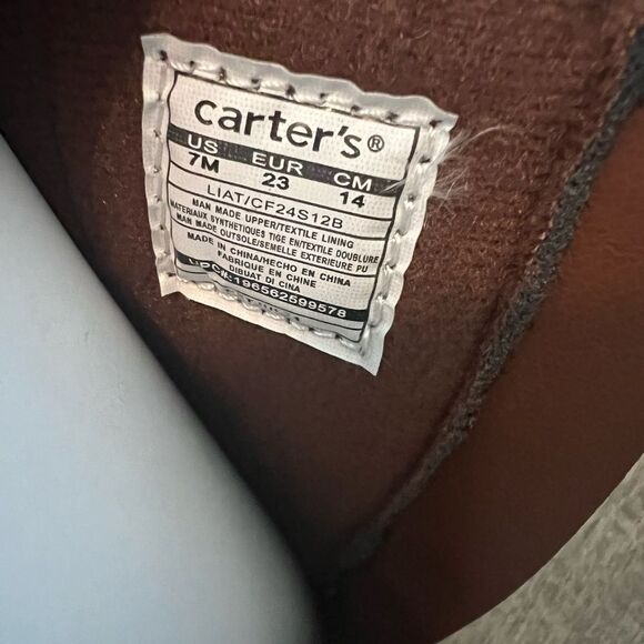 Carter's Liat Girls' High-Shaft Riding Boots-Size 7 - Picture 7 of 7